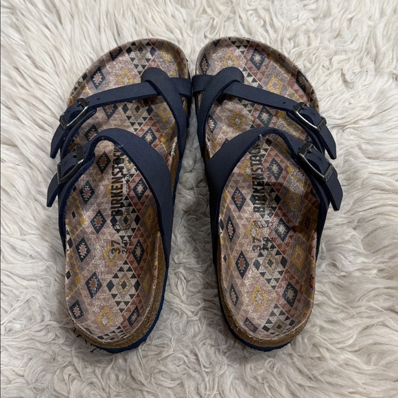 BIRKENSTOCK Women's Blue Mayari Slide Sandals Size 37 US 6-6.5 - Picture 5 of 8